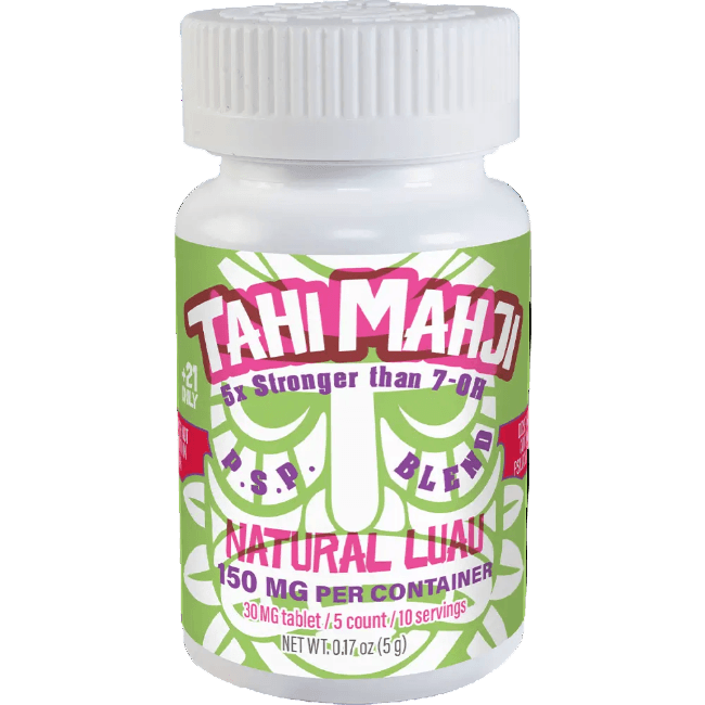 TAHI MAHJI P.S.P BLEND 30MG PER TABLET 5CT NATURAL LUAU - Seven Tech