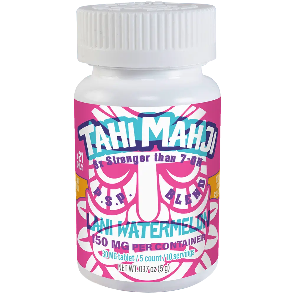 TAHI MAHJI P.S.P BLEND 30MG PER TABLET 5CT LANU WATERMELON - Seven Tech