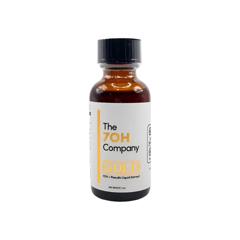 The 7OH Company Gold 7 Hydroxymitragynine Liquid Shot + PSUEDO 60mg - Seven Tech