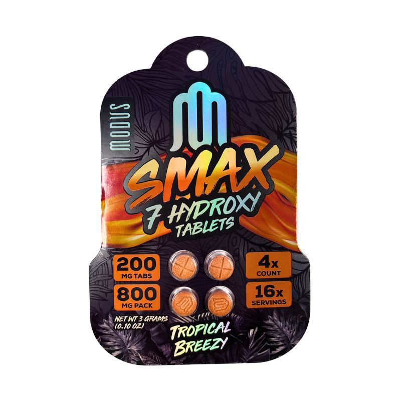 π Modus Smax 7-Hydroxymitragynine Tablets 4ct 200mg Per Tablet (100% off)