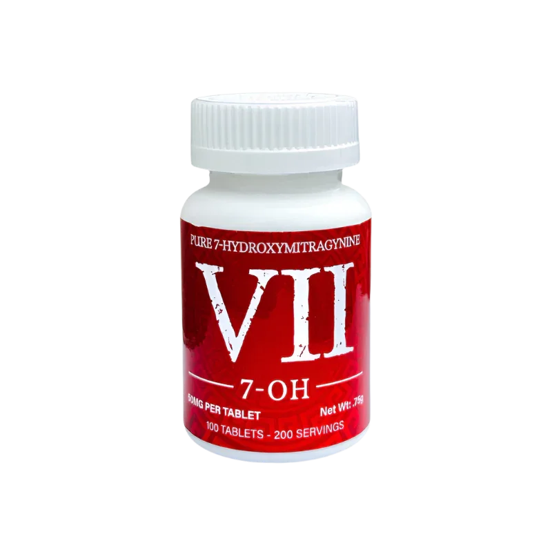 VII Pure 100ct 7OH Cherry Tabs 50mg per Tablet - Seven Tech