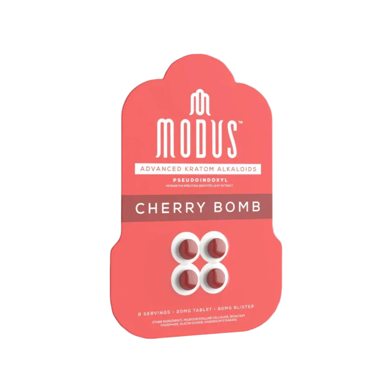 Modus 4ct Psuedoindoxyl Tabs Cherry Bomb 20mg per Tablet - Seven Tech
