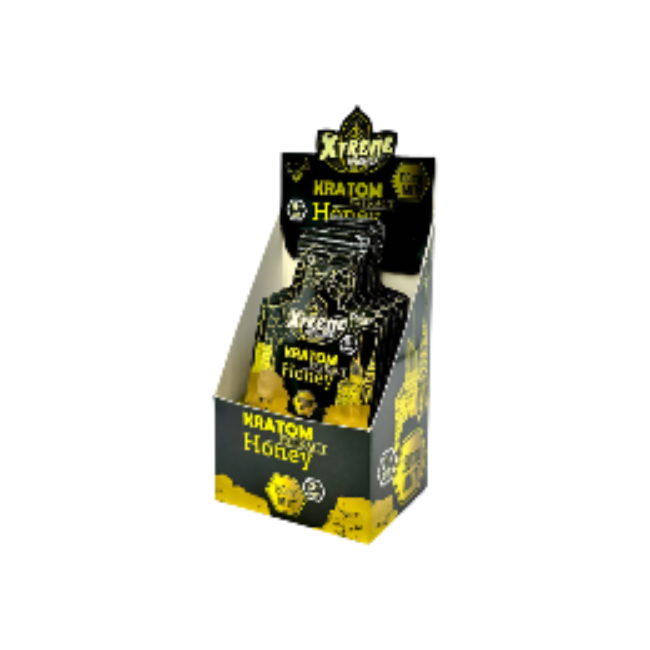 XTREME SPECIOSA KRATOM EXTRACT 15ML MIT POUCH 130MG - HONEY - Seven Tech