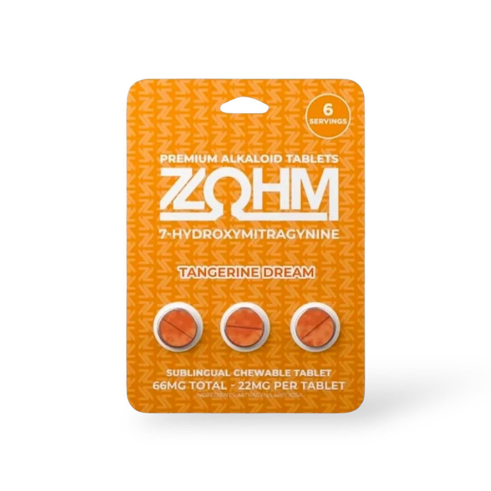 ZOHM 7-Hydroxymitragynine Tabs 3ct 22mg per Tablet