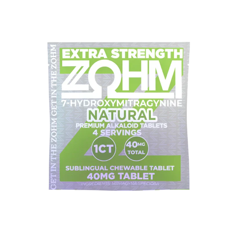 ZOHM 1ct 7OH Extra Strength Original 40mg per Tablet - Seven Tech