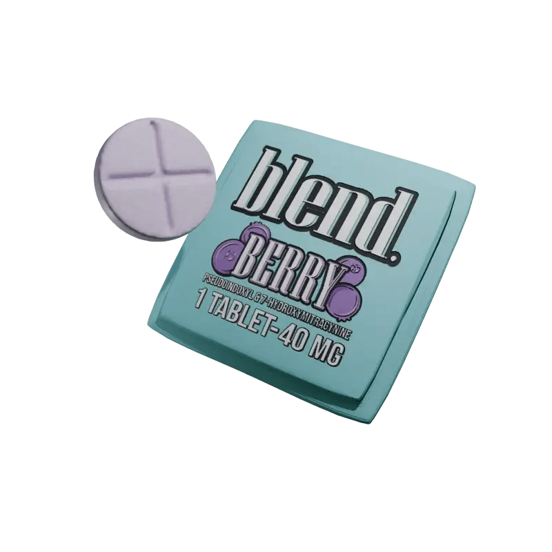 Blend Ohmz 1ct 7OH Chewable Tabs Berry 40mg Per Tablet - Seven Tech