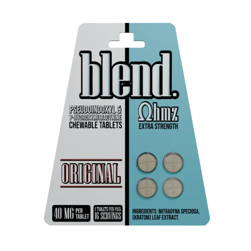 Blend Ohmz 4ct 7OH Chewable Tabs Original 40mg Per Tablet - Seven Tech