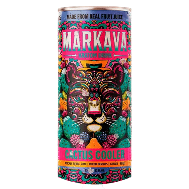 MARKAVA KRATOM DRINK 12OZ – CACTUS COOLER - Seven Tech