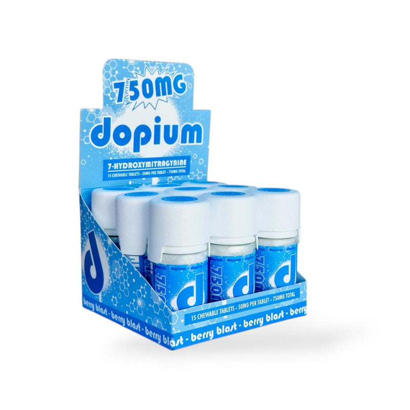 7-HYDROXY BERRY BLAST CHEWABLE TABLETS by DOPIUM