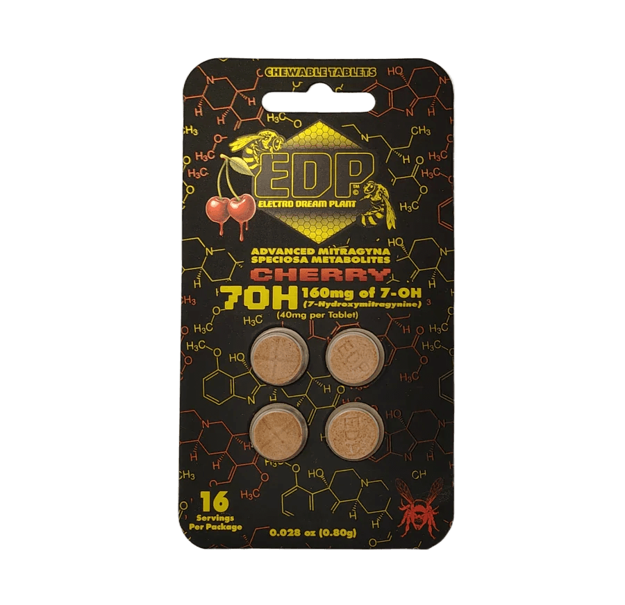 EDP 4ct 7OH Chewable Tabs Cherry 40mg per Tablet - Seven Tech