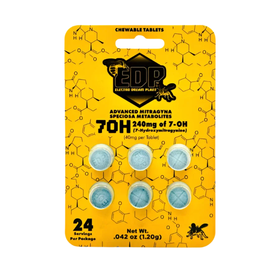 EDP 6ct 7OH Chewable Tabs 40mg per Tablet - Seven Tech