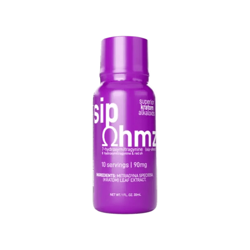 Sip Ohmz Exodus 7-Hydroxymitragynine Grape Kratom Extract Shot 90mg - Seven Tech