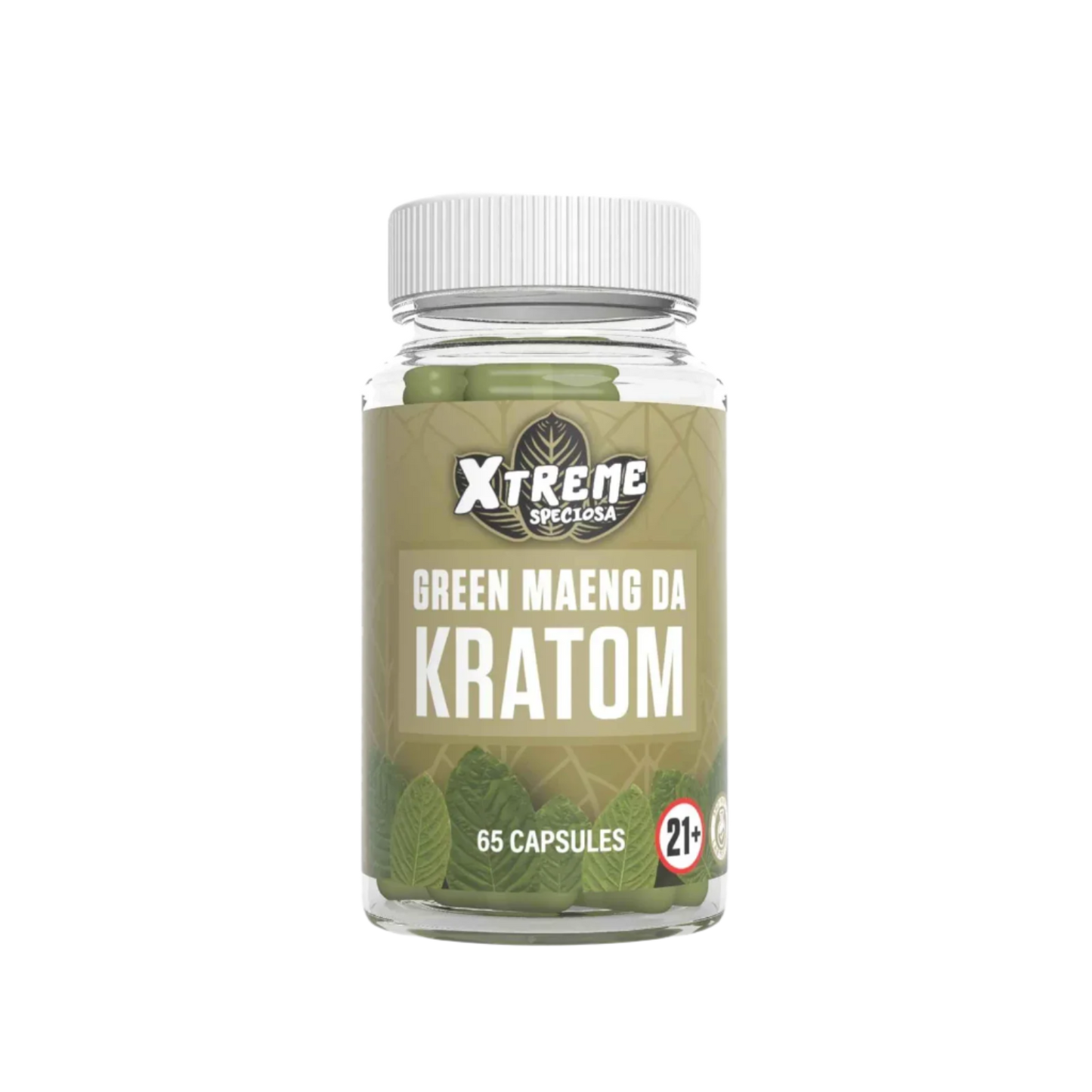 XTREME SPECIOSA CAPSULES 65CT - MAENG DA GREEN VEIN - Seven Tech