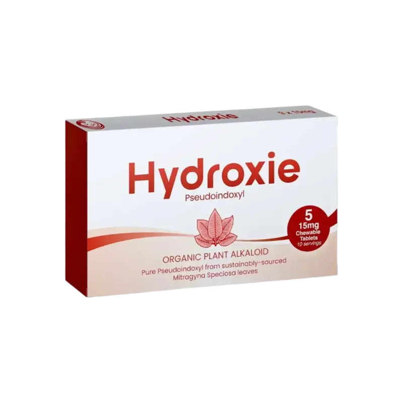 Hydroxie Kratom Extract Pseudoindoxyl Chewable Tablets 15mg 5ct - Seven Tech