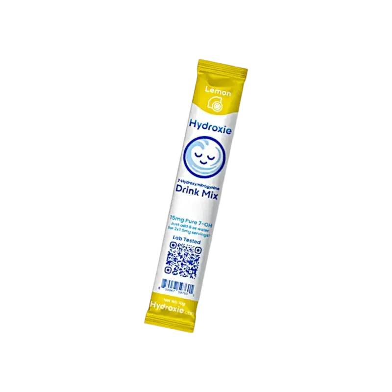 Hydroxie Kratom 7-hydroxymitragynine Drink Mix Lemon 15mg - Seven Tech