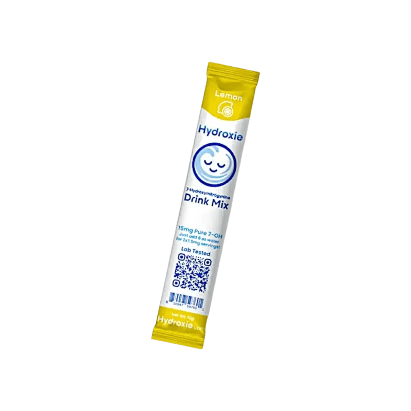 Hydroxie Kratom 7-hydroxymitragynine Drink Mix Lemon 15mg - Seven Tech