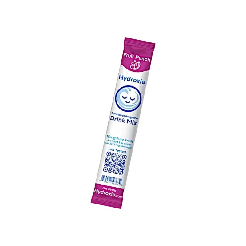 Hydroxie Kratom 7-hydroxymitragynine Drink Mix Fruit Punch 15mg - Seven Tech