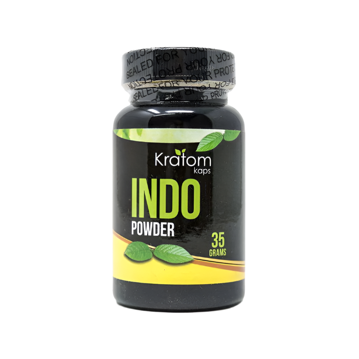 KRATOM KAPS POWDER 35G - INDO GREEN VEIN - Seven Tech