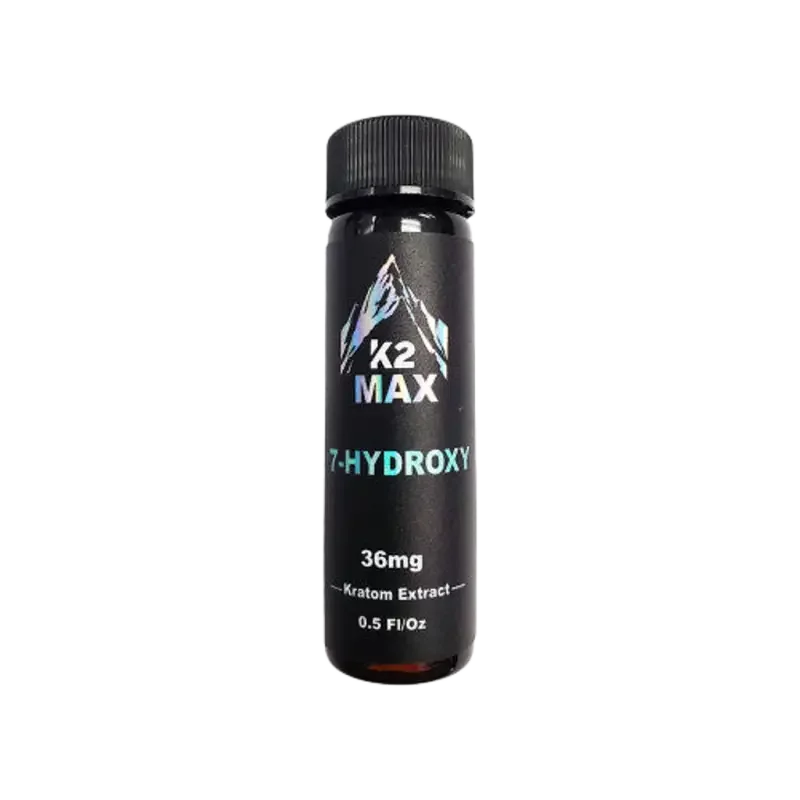 K2 Max 1-Hydroxy Extract Shot 36mg Liquid of Kratom Extract - Seven Tech