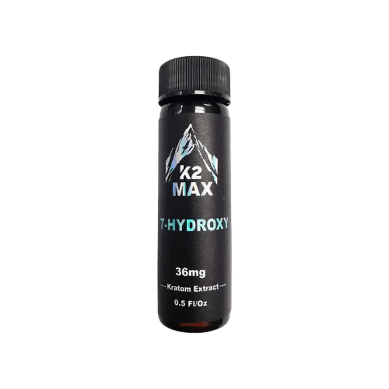 K2 Max 1-Hydroxy Extract Shot 36mg Liquid of Kratom Extract - Seven Tech