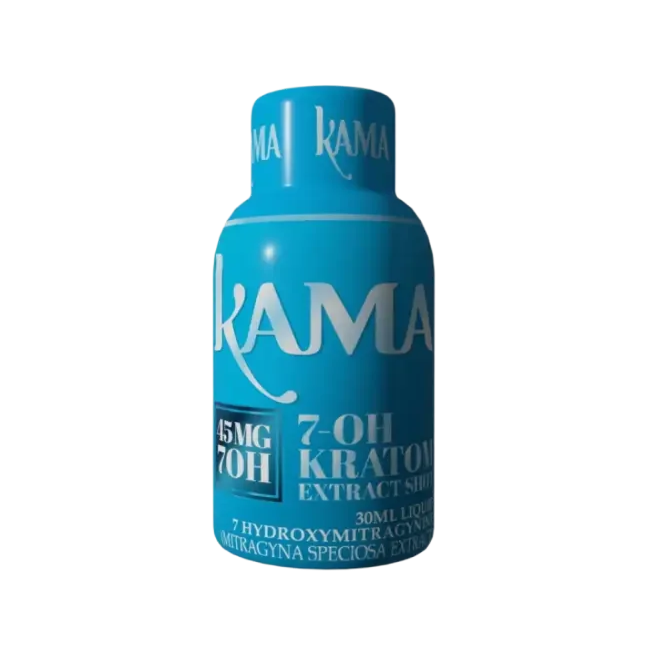 KAMA 7OH Liquid Kratom Extract Shots 45mg 1ct - Seven Tech