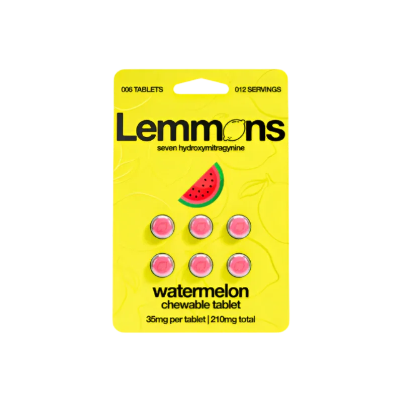 Lemmons 6ct 7OH Tabs Watermelon 35mg Per Tablet - Seven Tech