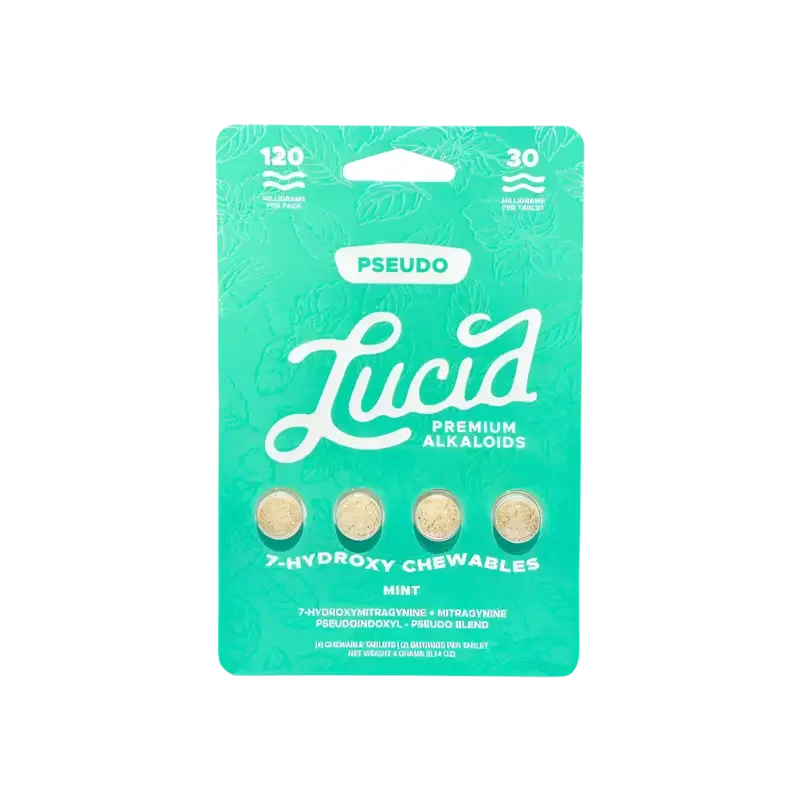 π Lucid 4ct 7OH + Psuedoindoxyl Mint Chewable Tabs 30mg per Tablets (100% off)
