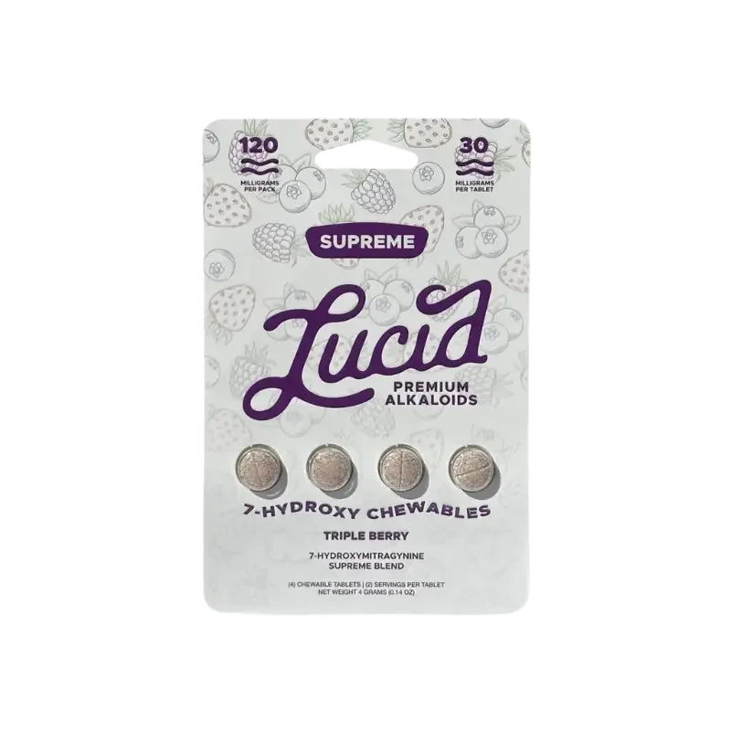 π Lucid 4ct 7OH Triple Berry Chewable Tabs 30mg per Tablets (100% off)
