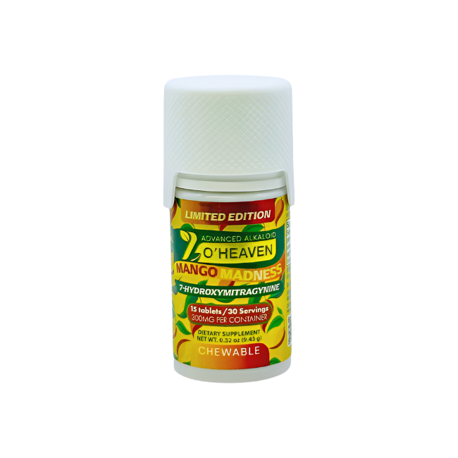 7 O’Heaven 15ct 7OH Chewable Tabs Mango Madness 20mg Per Tablets - Seven Tech