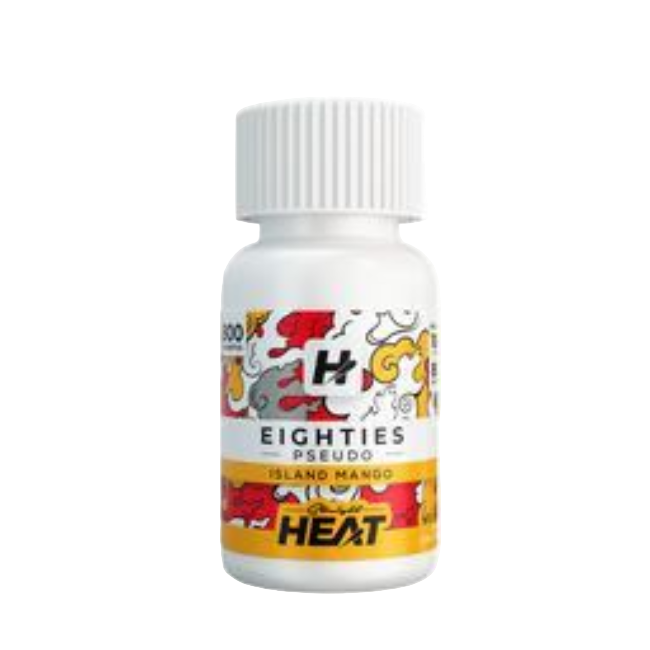Straight Heat 10ct Pseudo Eighties Tabs Island Mango 80mg per Tablet - Seven Tech