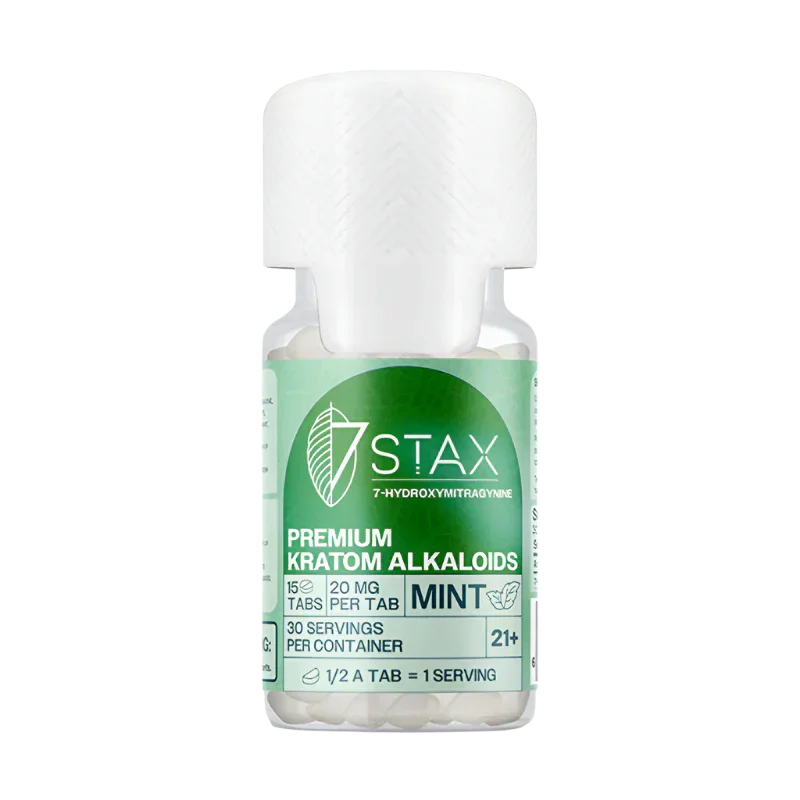 7Stax 15ct 7OH Tabs Mint 20mg Per Tablet - Seven Tech