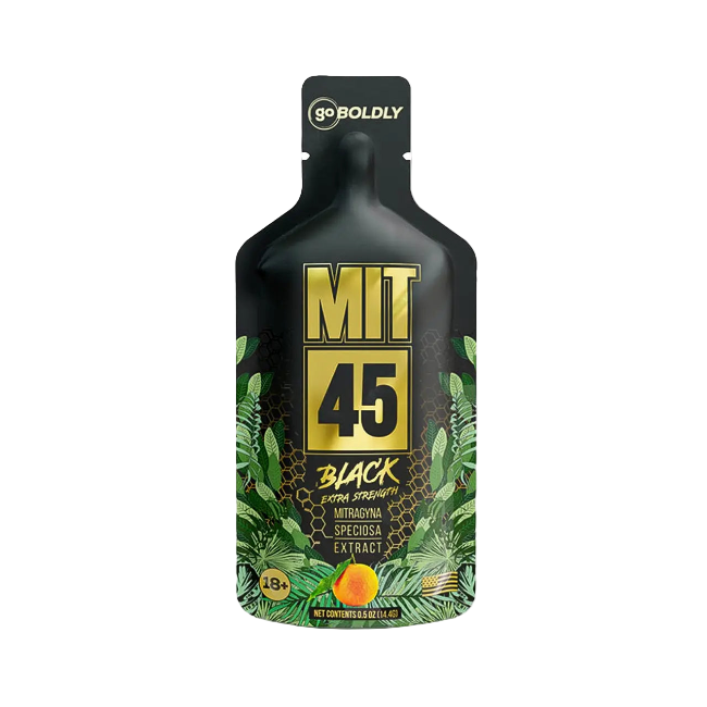 MIT 45 GO BOLDLY LIQUID GEL POUCH - BLACK EXTRA STRENGTH - Seven Tech