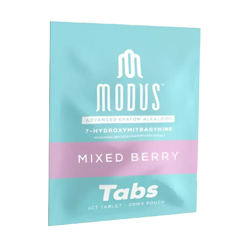 Modus 1ct 7OH Tabs Mixed Berry 20mg per Tablet - Seven Tech