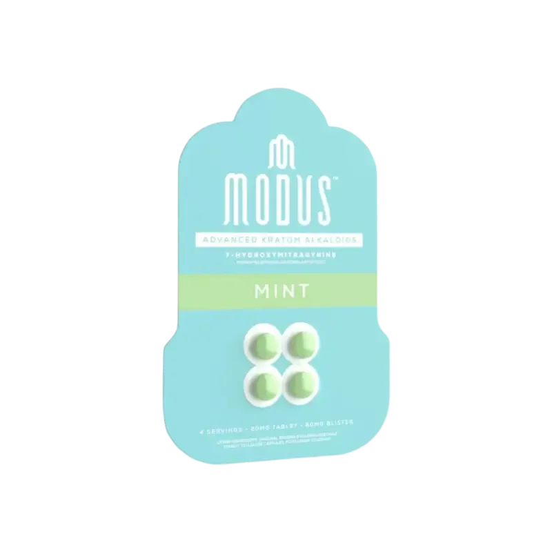 Modus 4ct 7OH Tabs Mint 20mg per Tablet - Seven Tech
