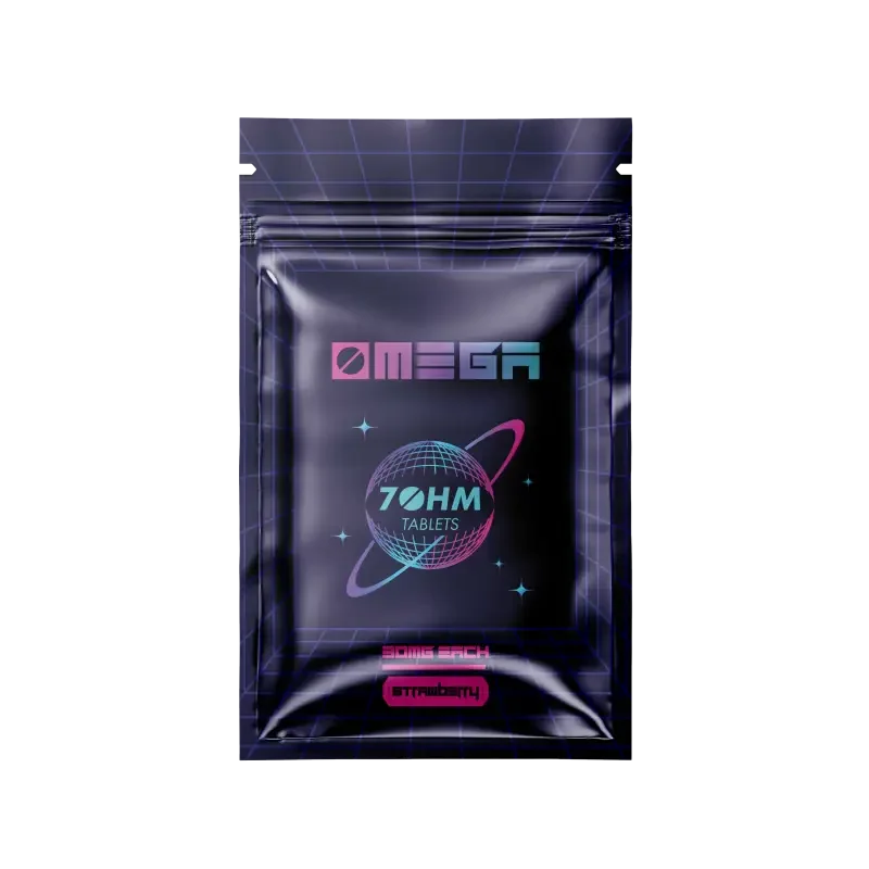 Omega Extrax 5ct 7OH Strawberry Tarts Tabs 30mg per Tablet - Seven Tech