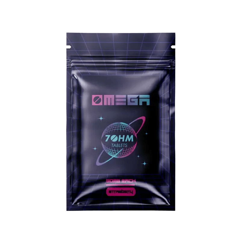 Omega Extrax 2ct 7OH Strawberry Tarts Tabs 30mg per Tablet - Seven Tech