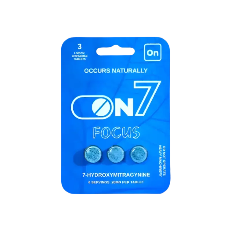 On7 3ct 7OH & Pseudo Focus Tabs 20mg per Tablet - Seven Tech