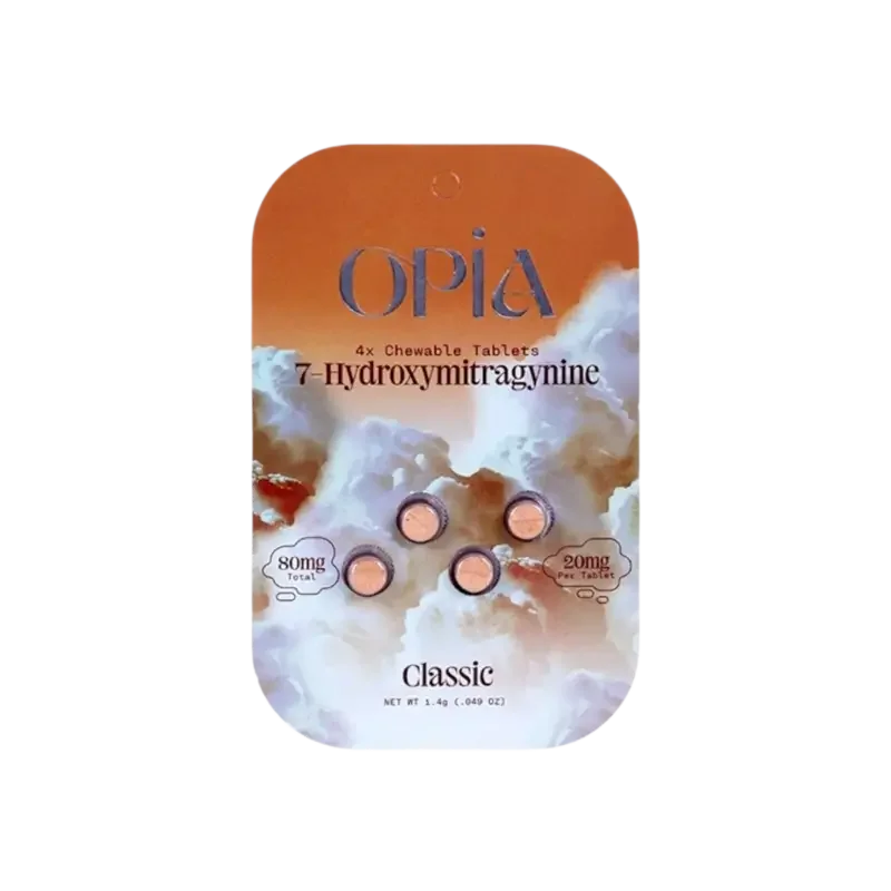 Opia 7 4ct 7OH Chewable Tabs Classic 20mg per Tablet - Seven Tech