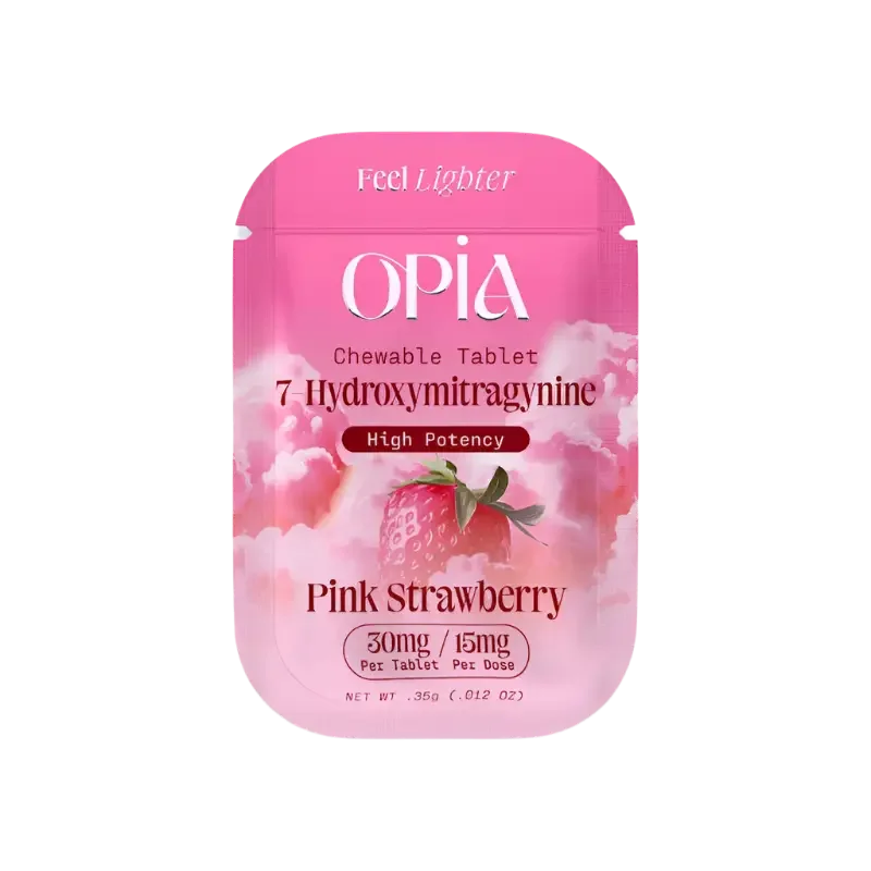 Opia 1ct 7OH Chewable Tabs Pink Strawberry 30mg per Tablet - Seven Tech