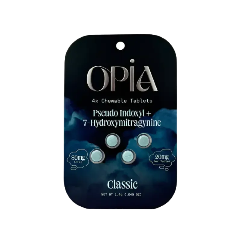 Opia 4ct 7OH + Pseudo Chewable Tabs Classic 20mg per Tablet - Seven Tech