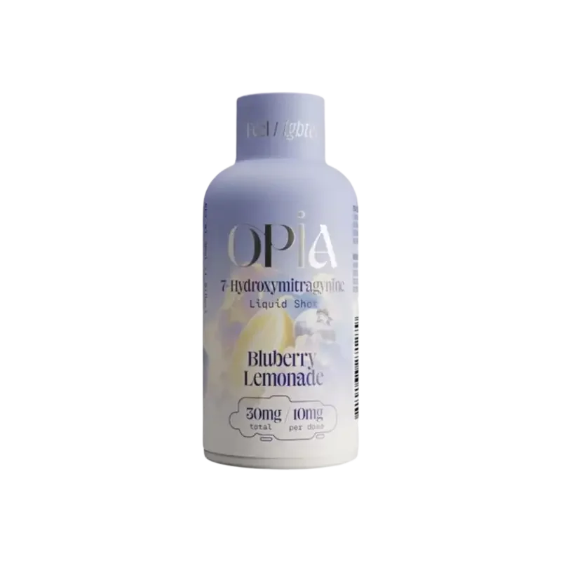 Opia 7 Hydroxymitragynine Liquid Shot Blueberry Lemonade 30ml - Seven Tech