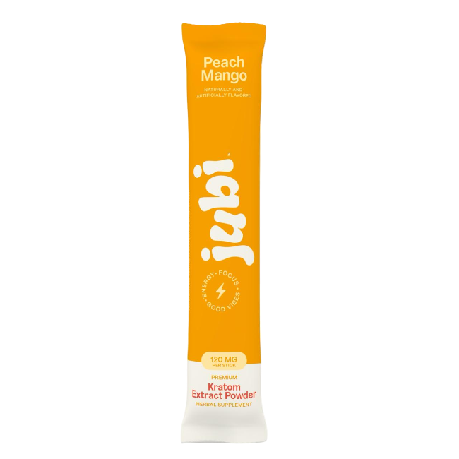 Jubi 1ct Kratom Drink Mix Stick Pack Peach Mango - Seven Tech