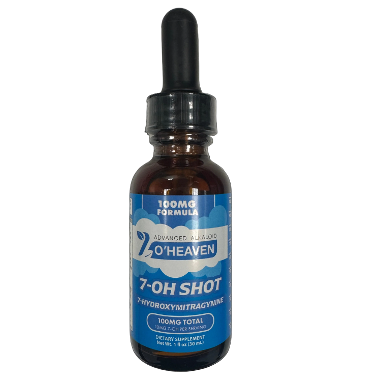 7 O'Heaven 7-Oh 100mg Formula Shot Blue 30ml - Seven Tech