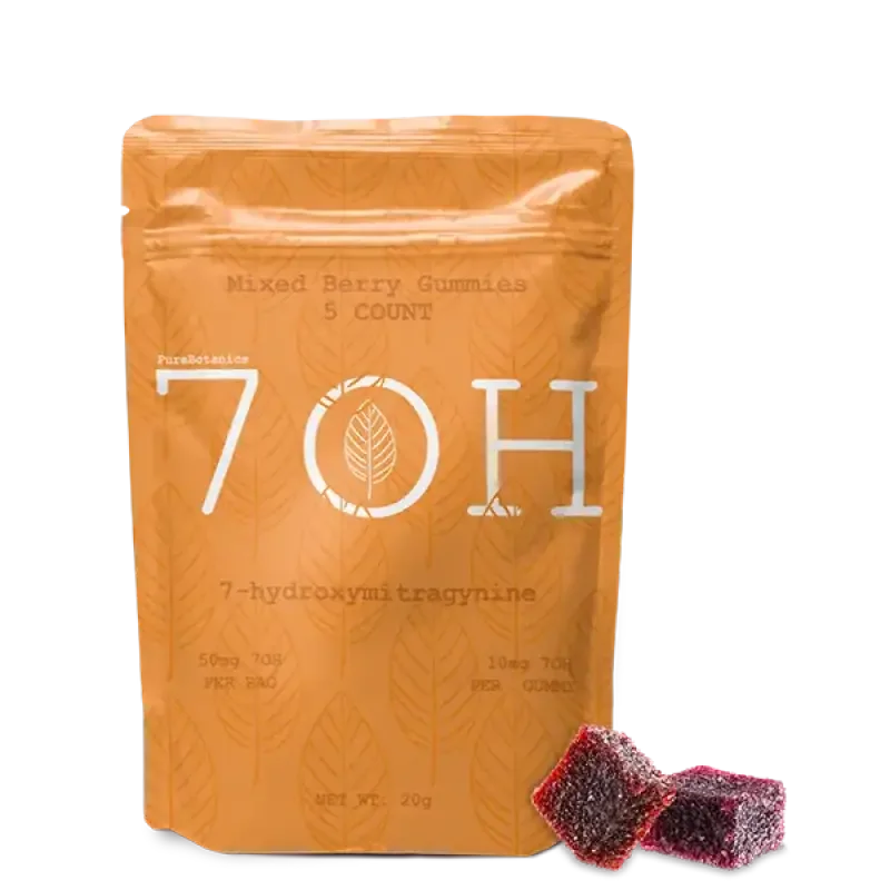 PureBTNCS 7OH Gummies 10mg 5ct - Seven Tech