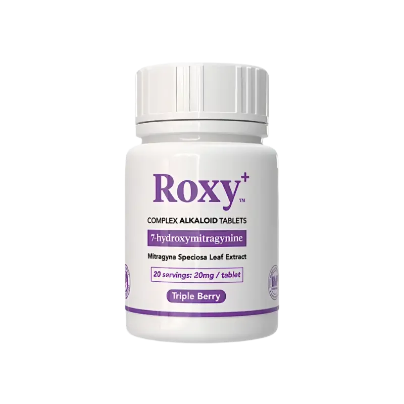 Roxy 10ct 7OH Chewable Tabs Triple Berry 20mg per Tablet - Seven Tech