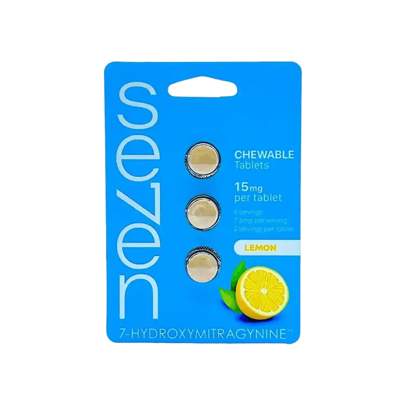 Se7en 3ct 7OH Chewable Tabs Lemon 15mg per Tablet - Seven Tech