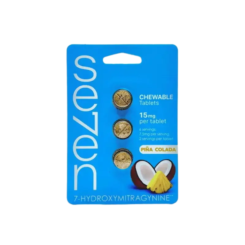 Se7en 3ct 7OH Chewable Tabs Pina Colada 15mg per Tablet - Seven Tech