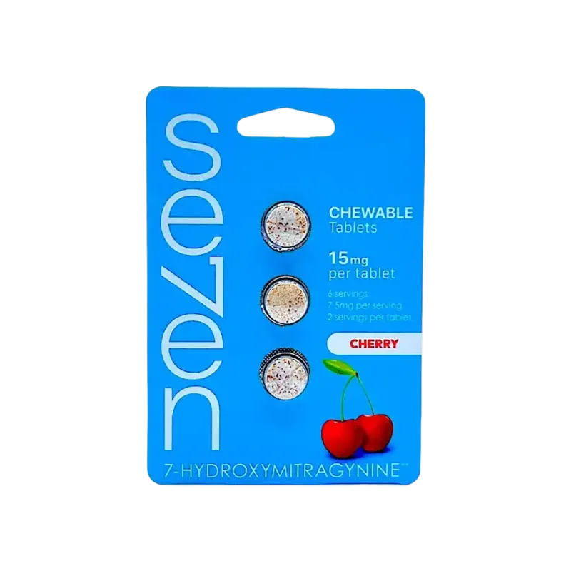 Se7en 3ct 7OH Chewable Tabs Cherry 15mg per Tablet - Seven Tech