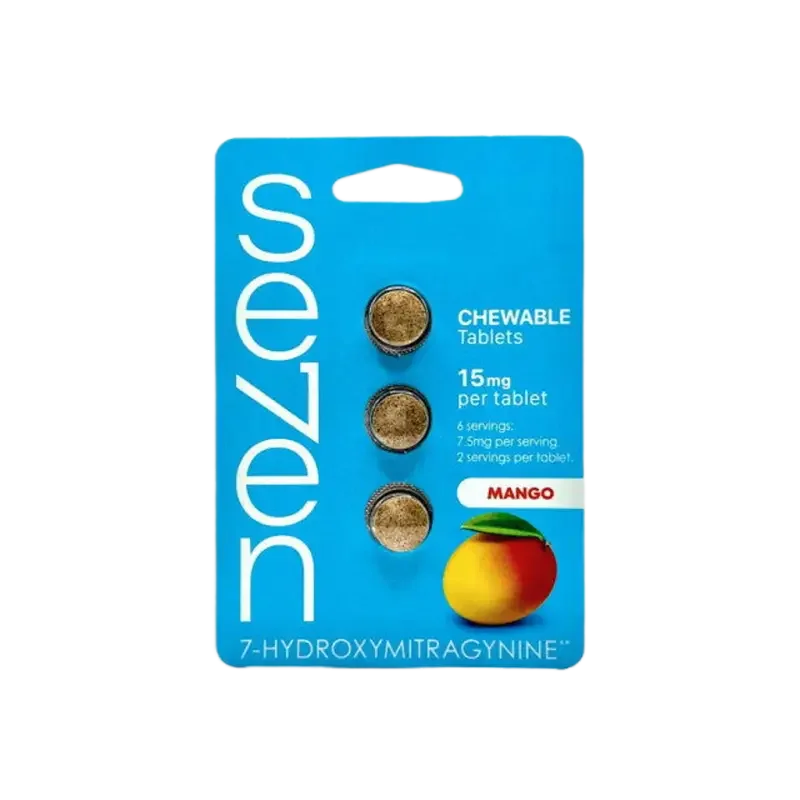 Se7en 3ct 7OH Chewable Tabs Mango 15mg per Tablet - Seven Tech