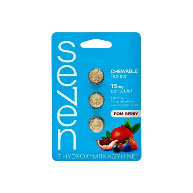Se7en 3ct 7OH Chewable Tabs Pom Berry 15mg per Tablet - Seven Tech